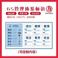6S管理体系标语